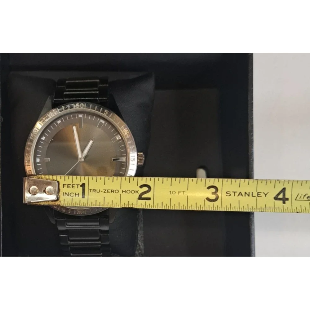 Folio Mens Quartz Watch And Necklace Gift Box Set 26
